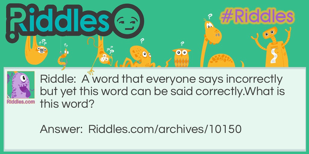 Whats this word? Riddle Meme.