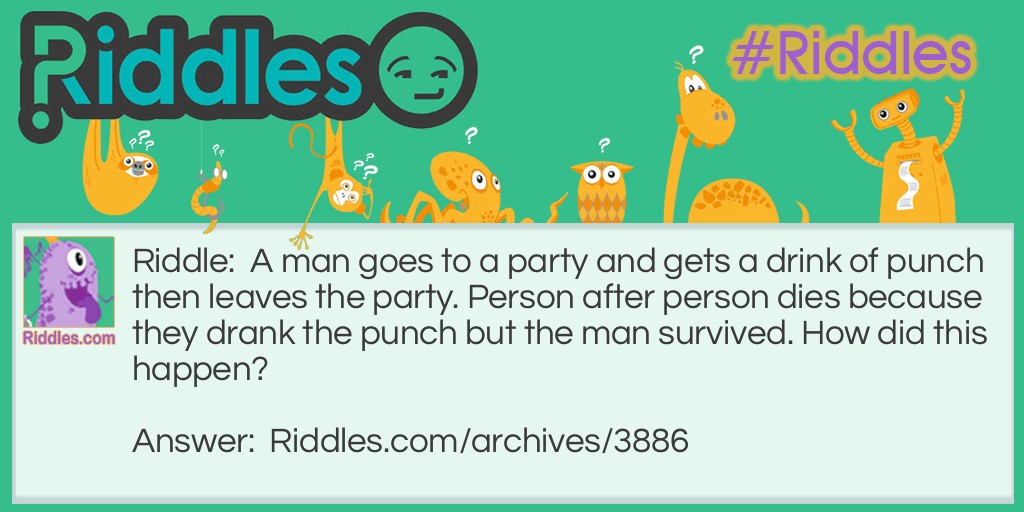 Party Riddle Meme.