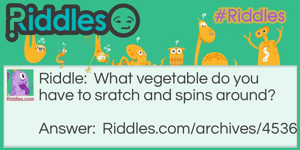 vegetable2 Riddle Meme.