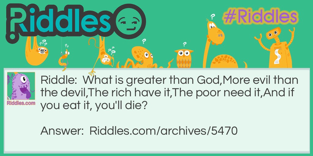 I Dont Get It Riddle Meme.