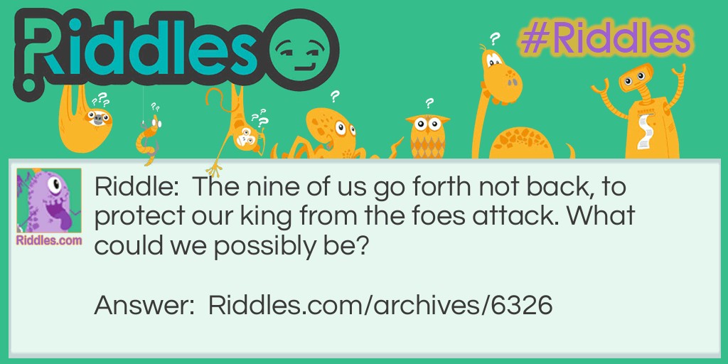 Foes Attack! Riddle Meme.