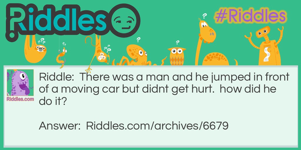 Cars Riddle Meme.