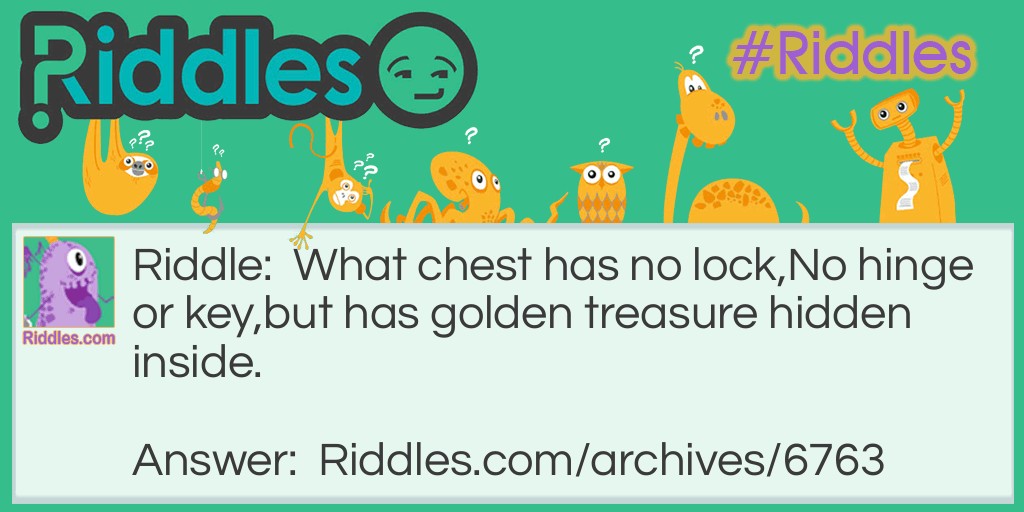 Treasure Riddle Meme.