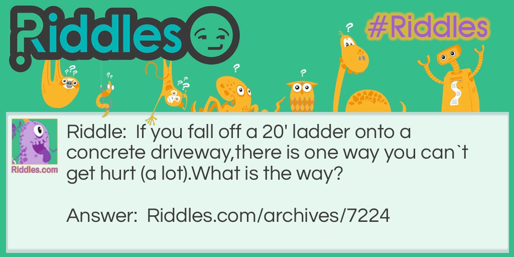 The ladder Riddle Meme.