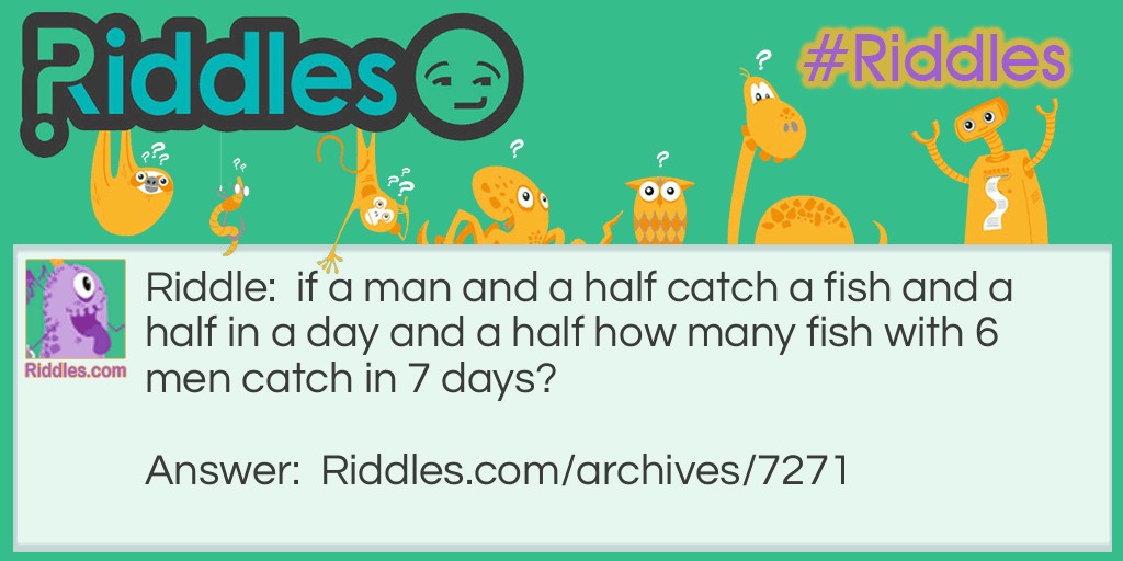 fishing Riddle Meme.