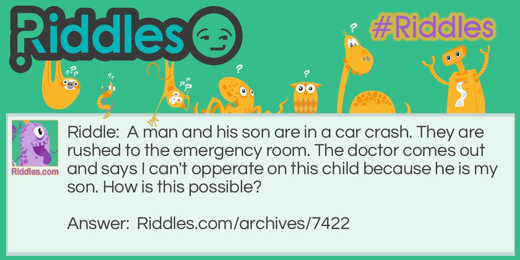 Car Crash Riddle Meme.