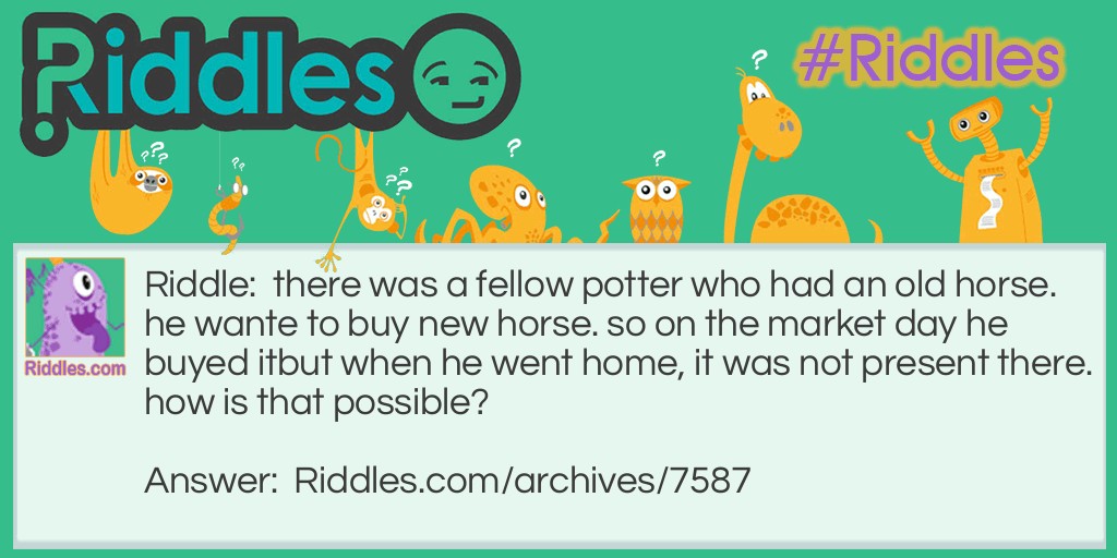 the fellow potter Riddle Meme.