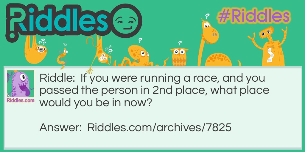 The race Riddle Meme.