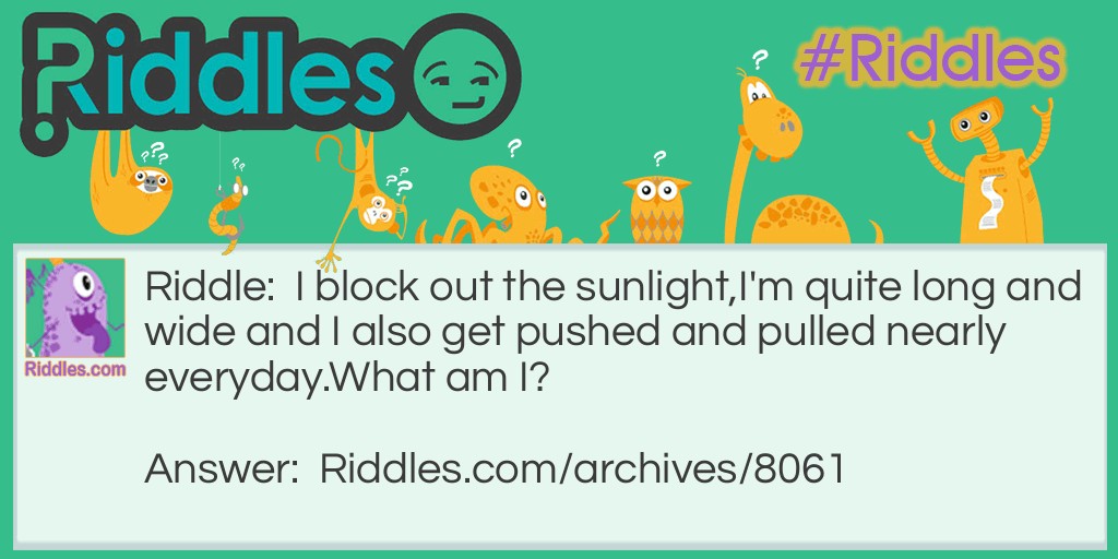 sunlight Riddle Meme.