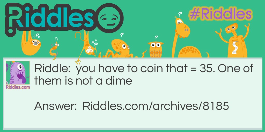 coins Riddle Meme.