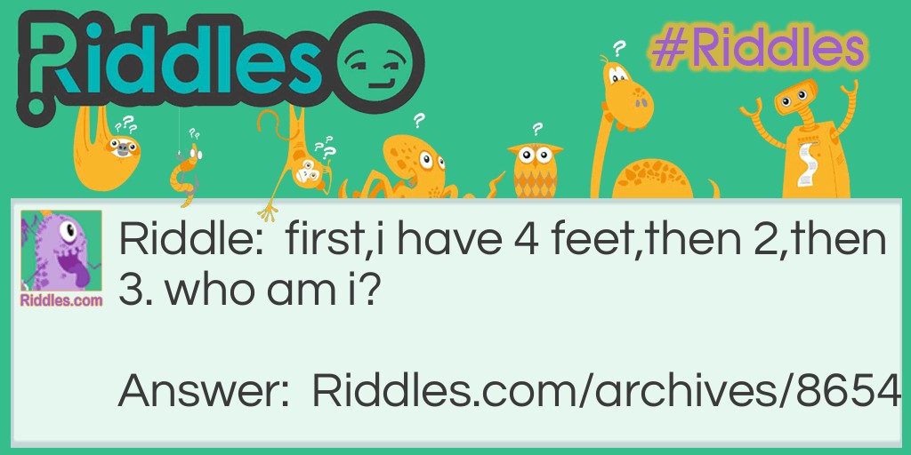 3 feet Riddle Meme.