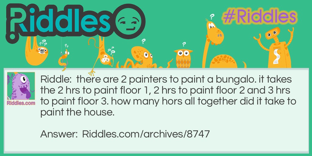 two painters Riddle Meme.