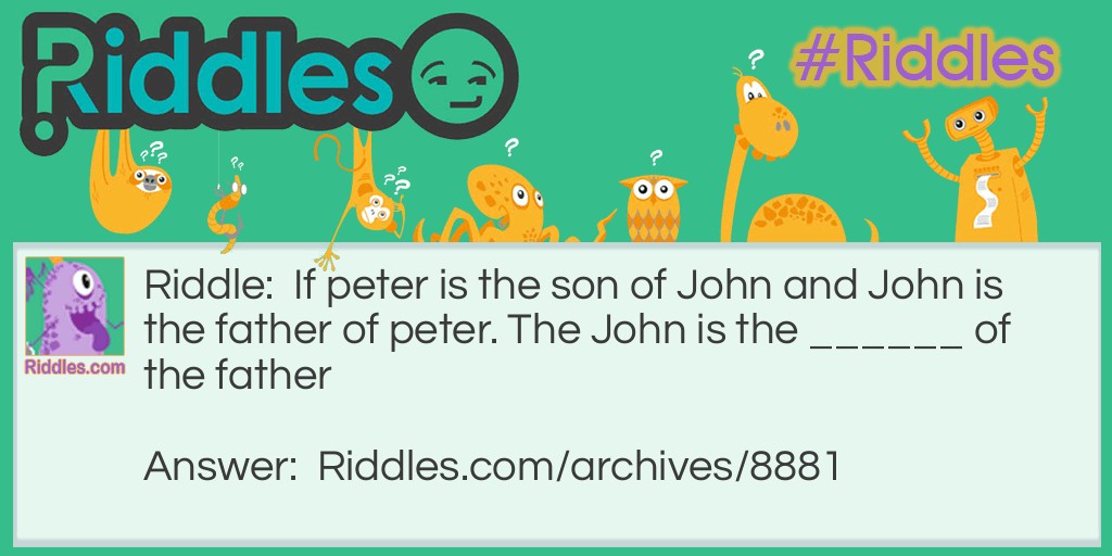 what is John? Riddle Meme.