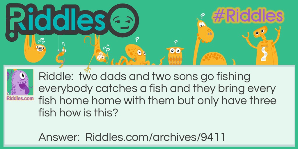 fishing Riddle Meme.