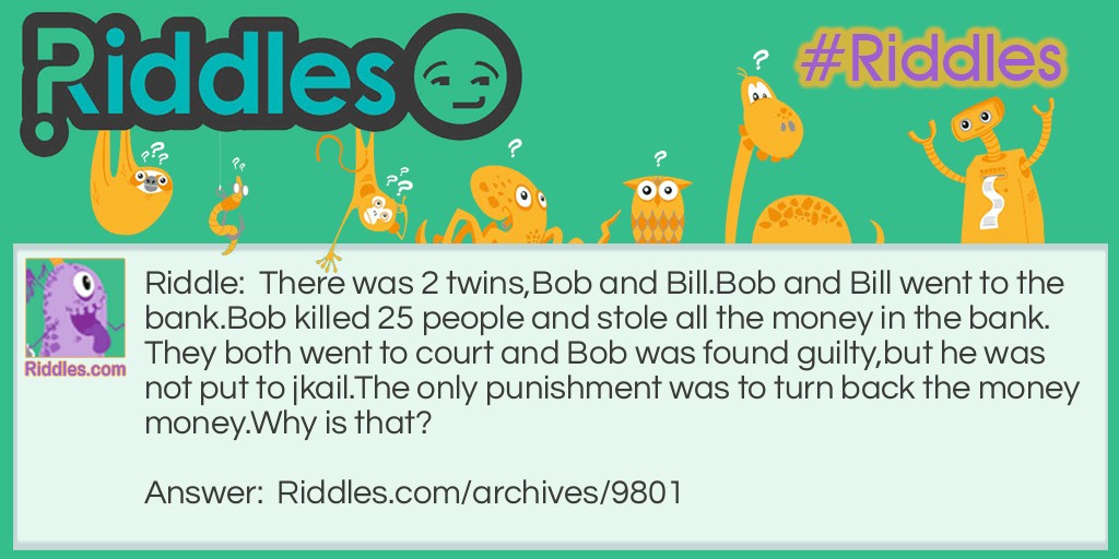 twins Riddle Meme.