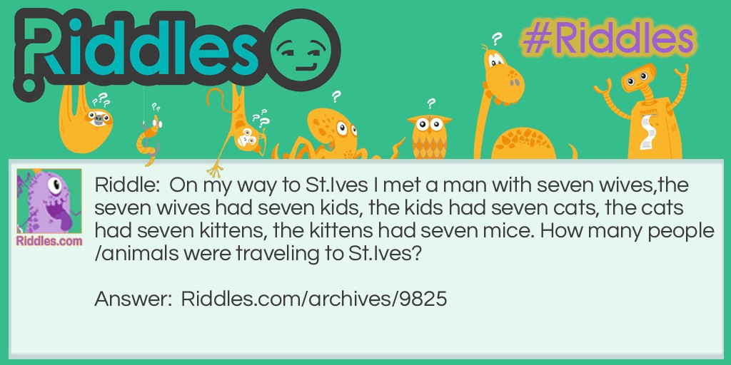 StIves Riddle Meme.