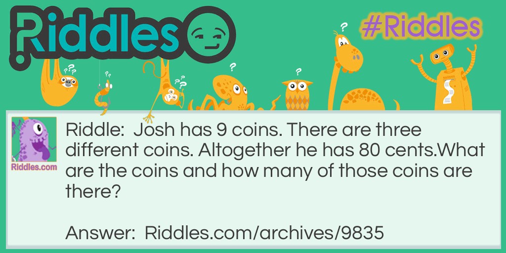 coins Riddle Meme.