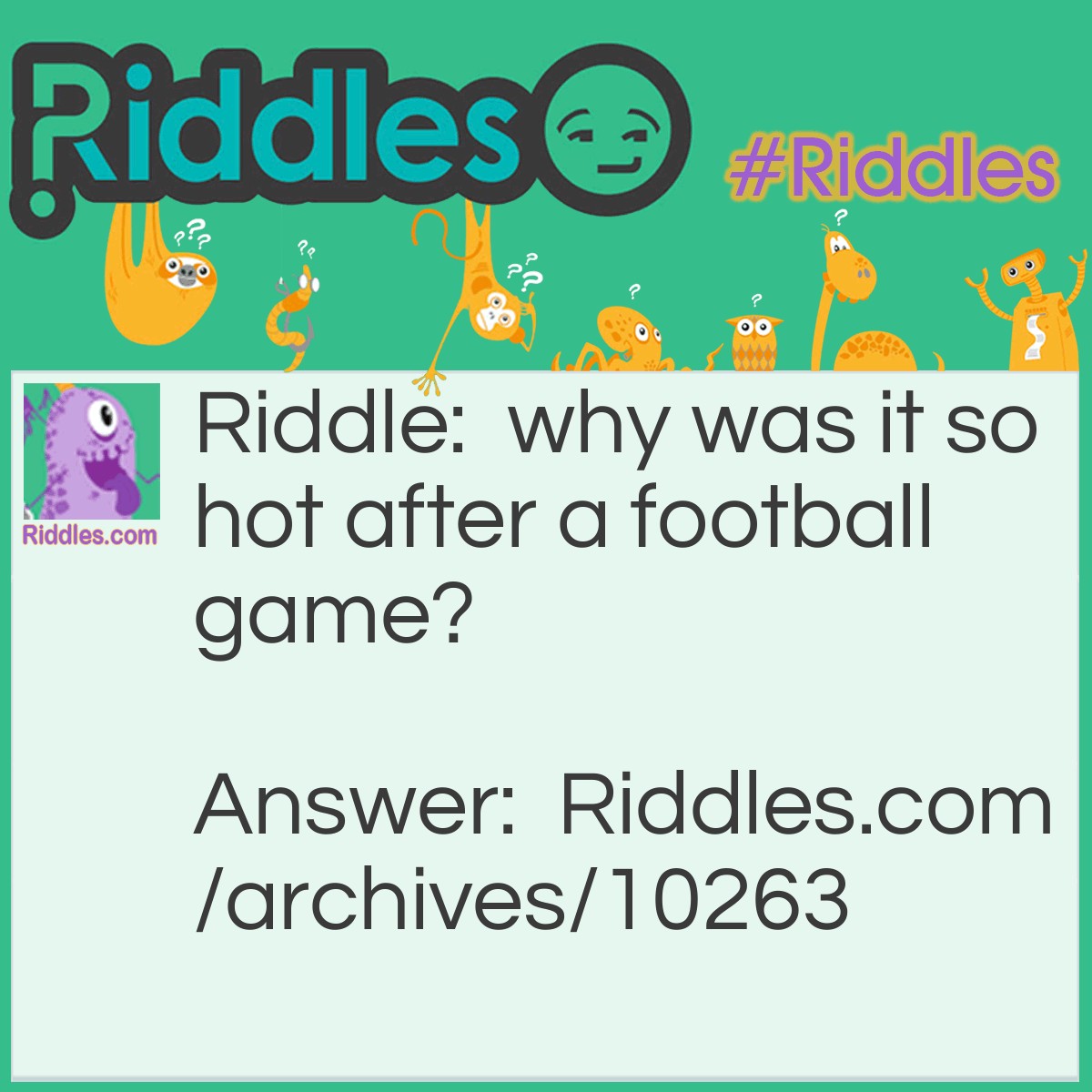 Soccer - Riddles.com