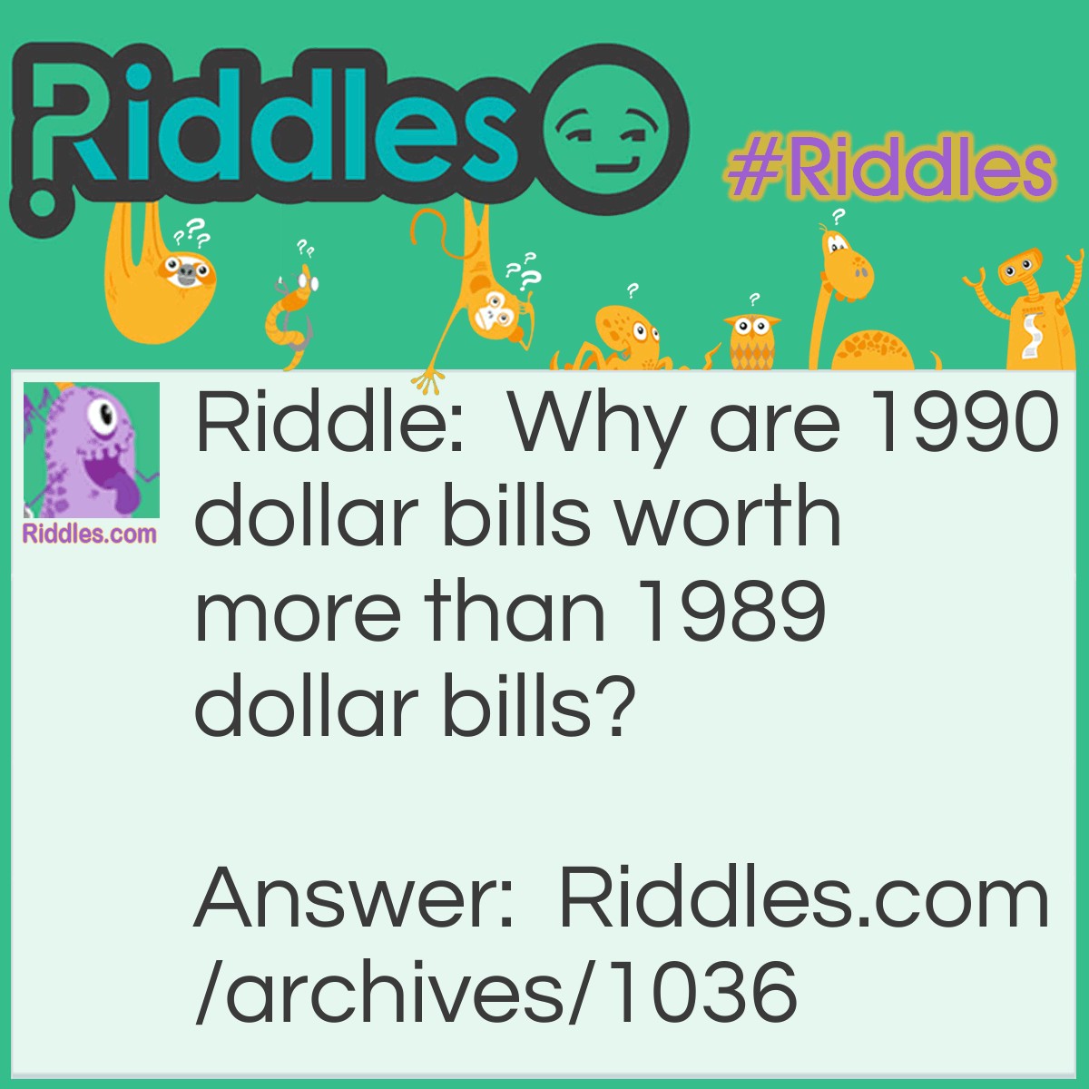 The Dollar Bill - Riddles.com