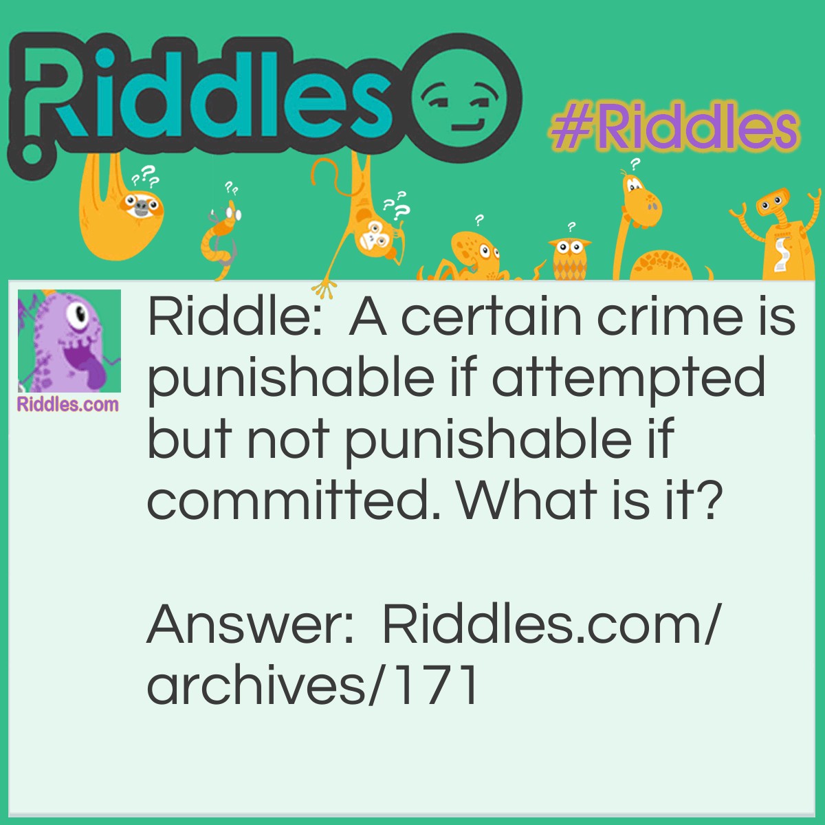 A True Crime - Riddles.com