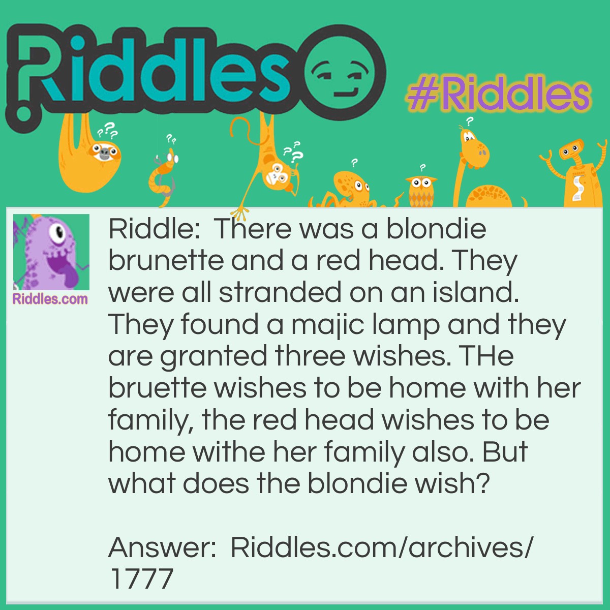 Island - Riddles.com