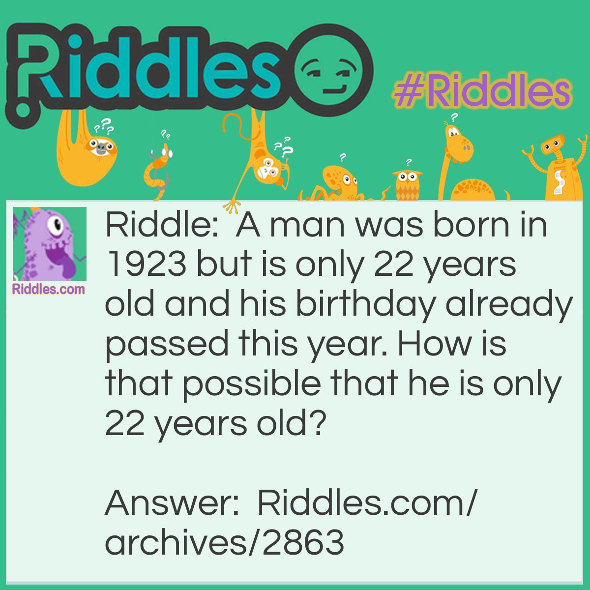 Still Young - Riddles.com