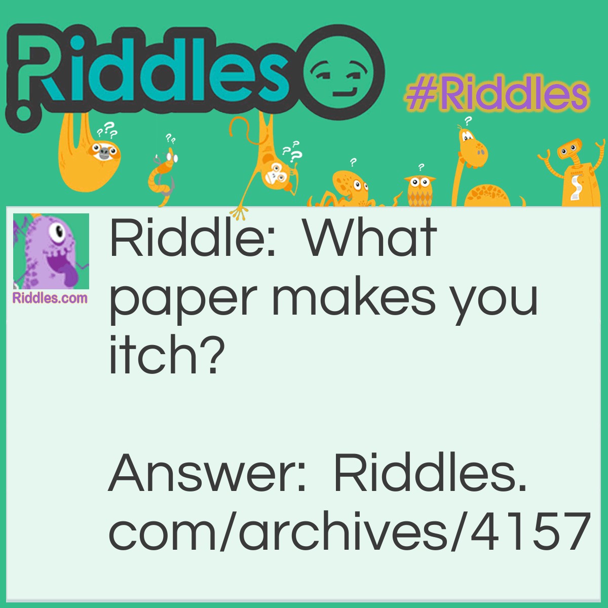 Paper - Riddles.com