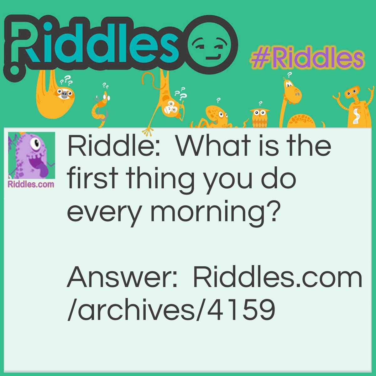 Good Morning Riddles Com