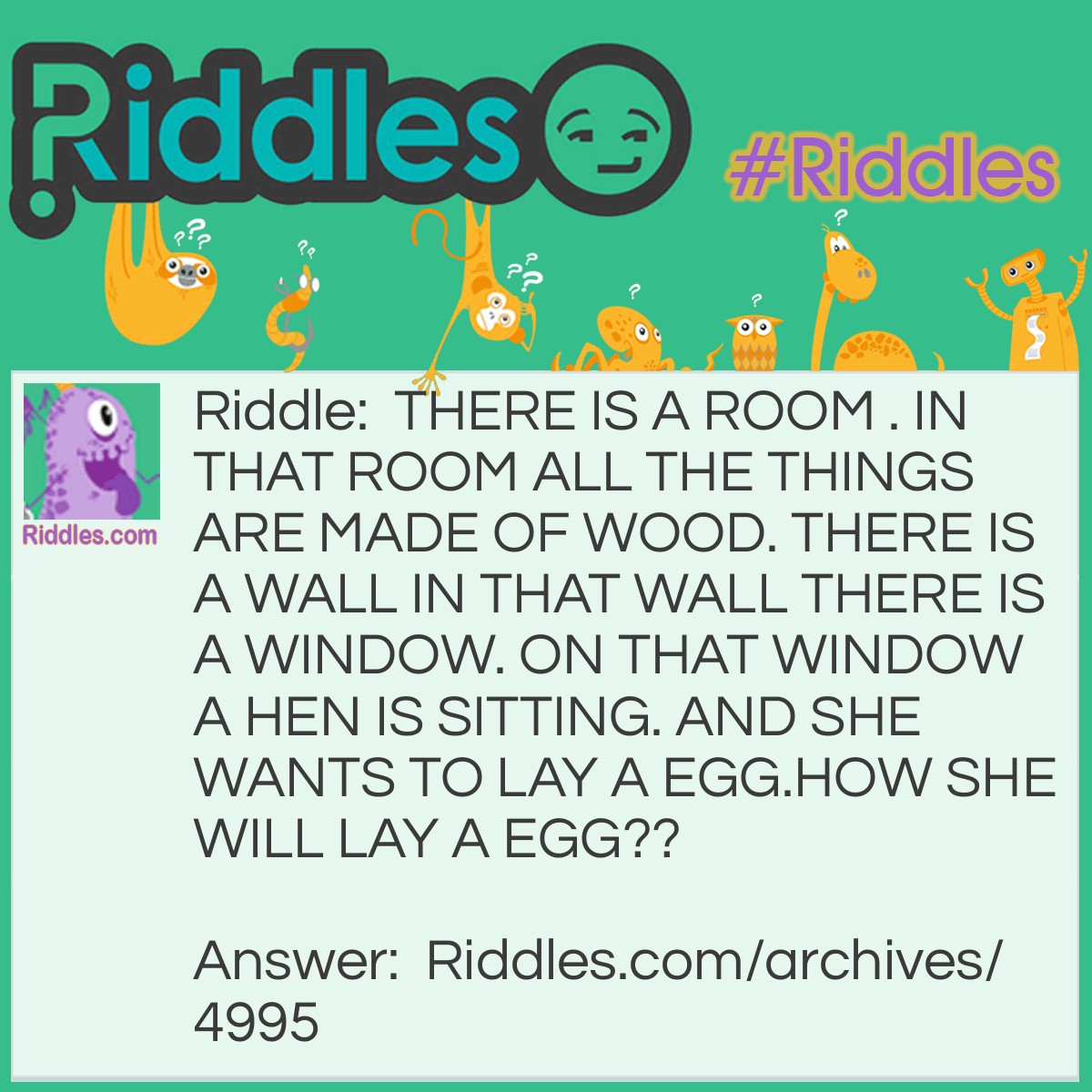 Hen - Riddles.com