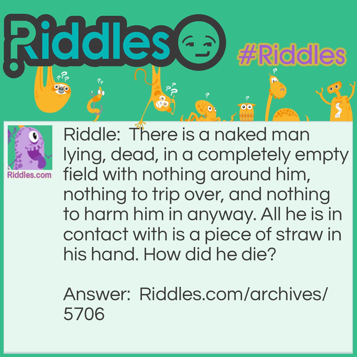 Naked Man In A Field - Riddles.com