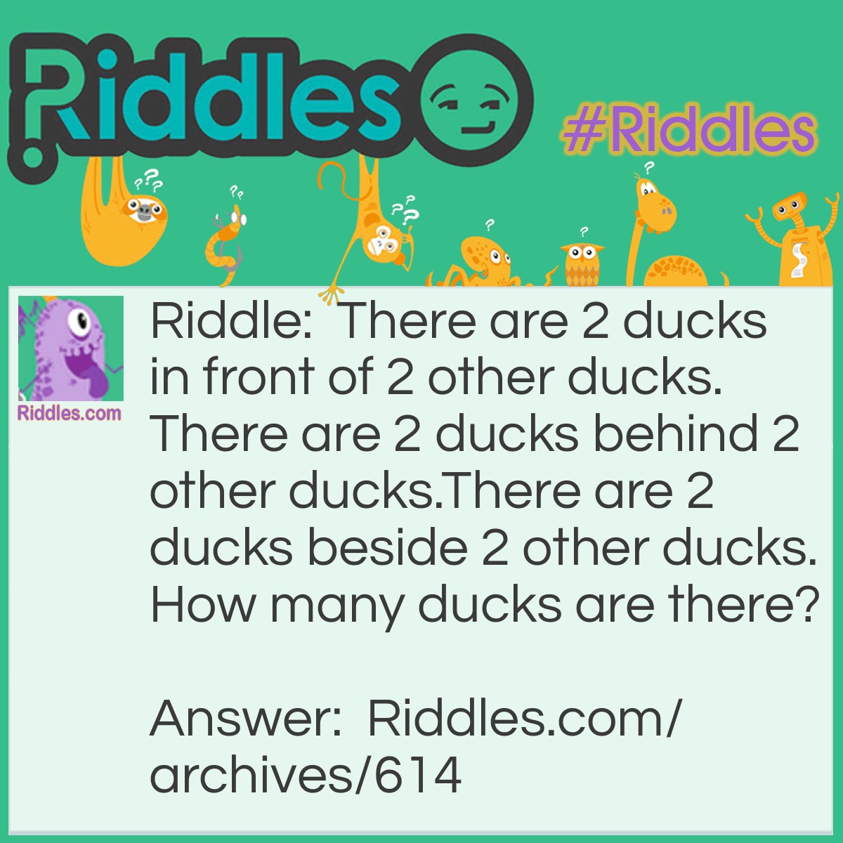 Hiding Ducks - Riddles.com