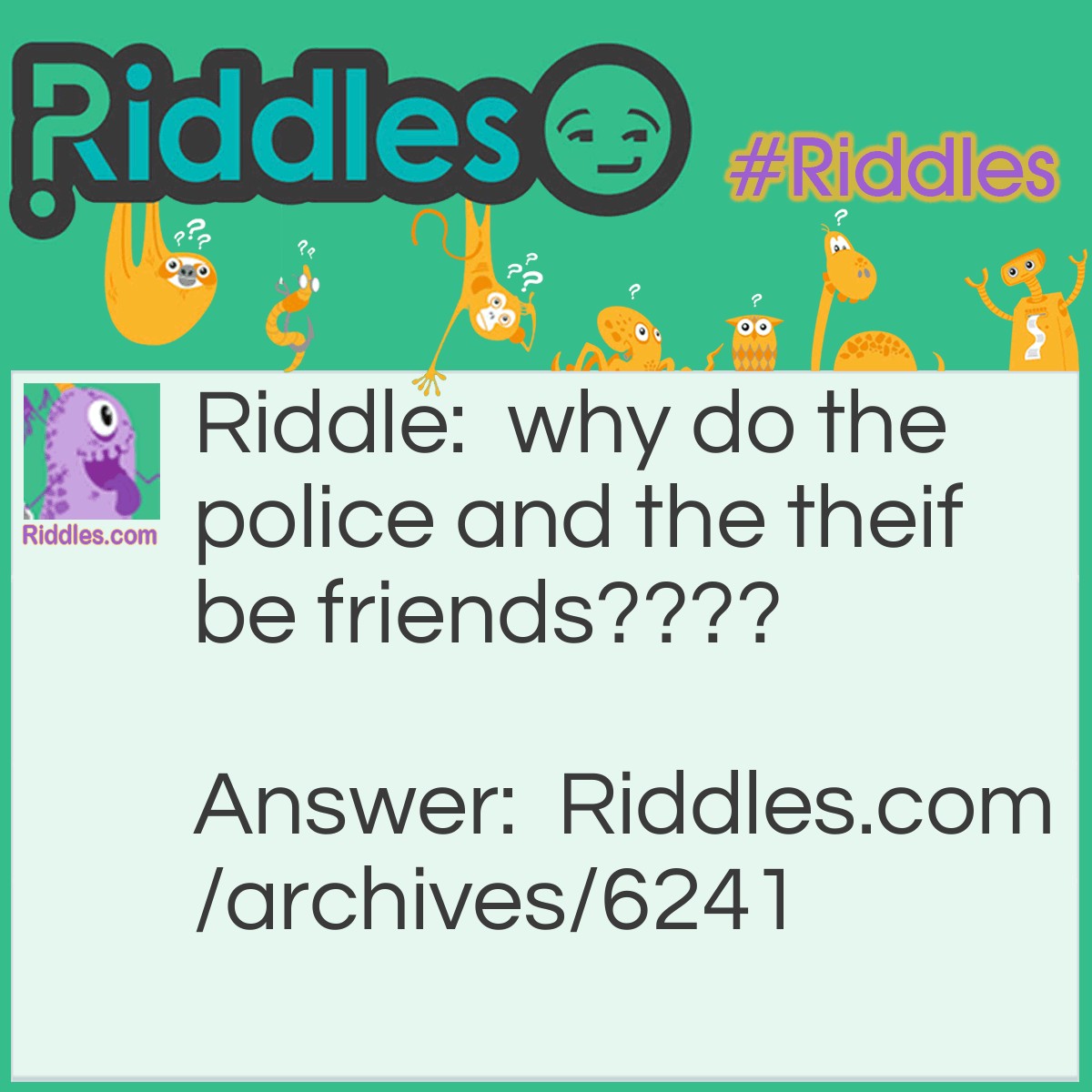 Police And Theif - Riddles.com