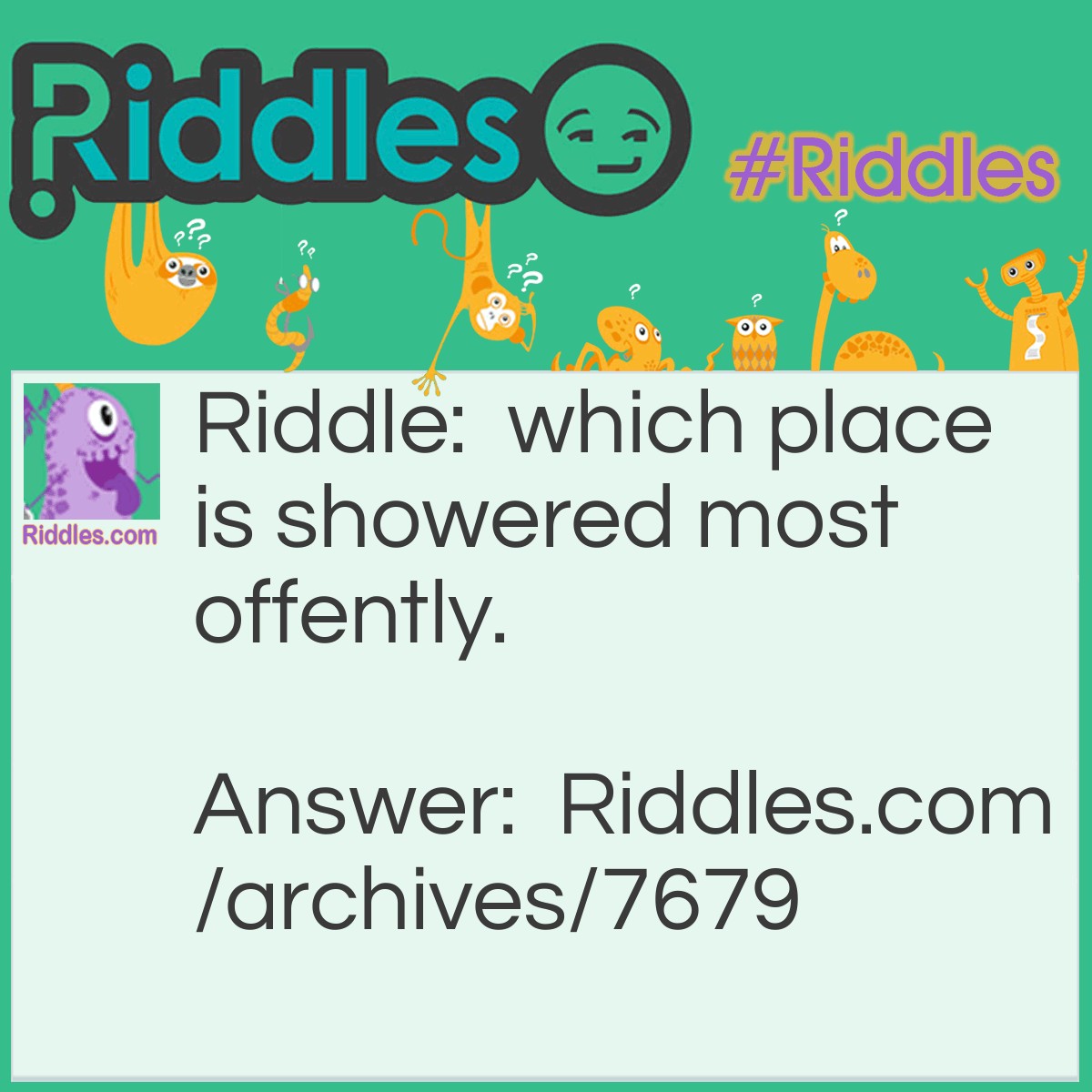 Showers - Riddles.com