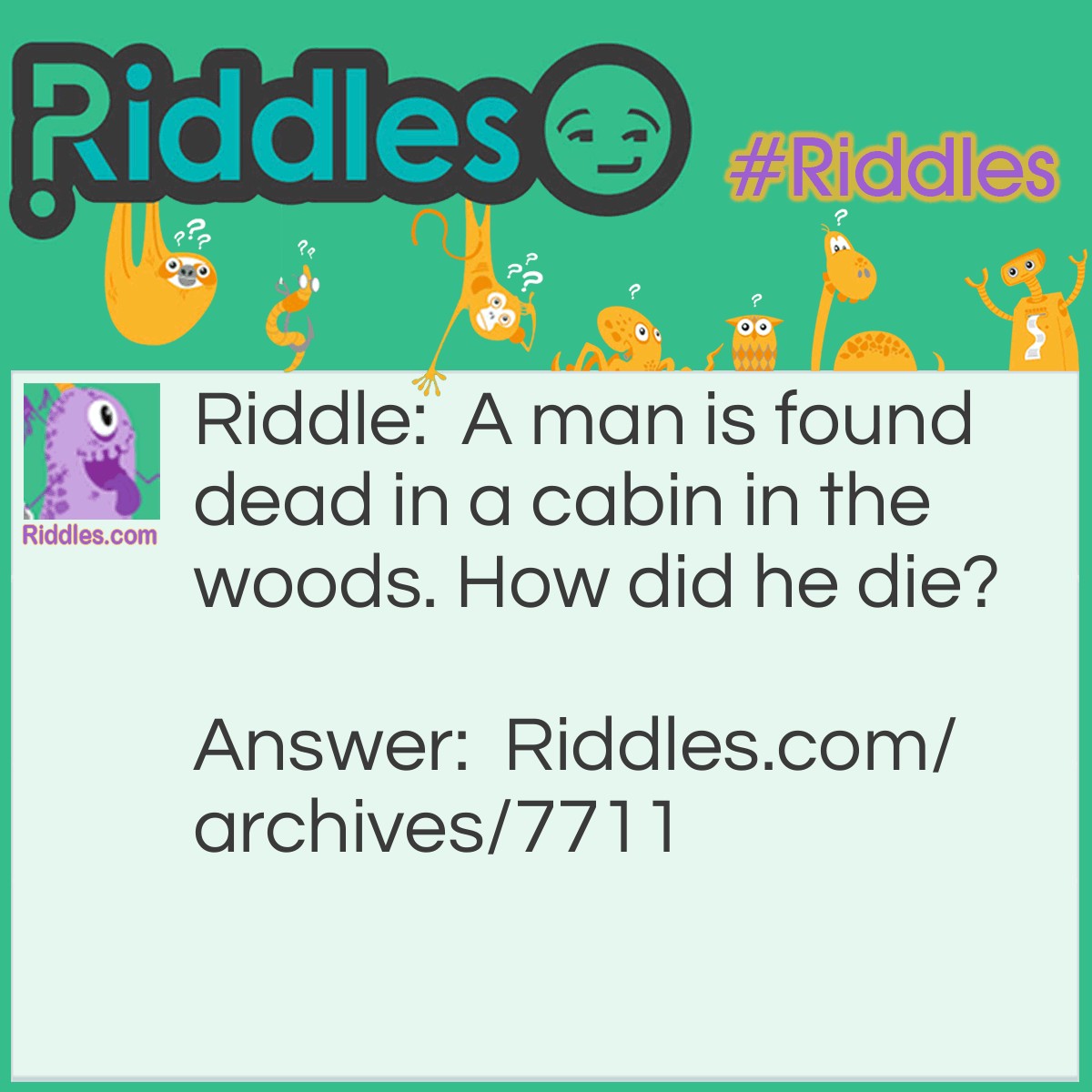 A Dead Man - Riddles.com