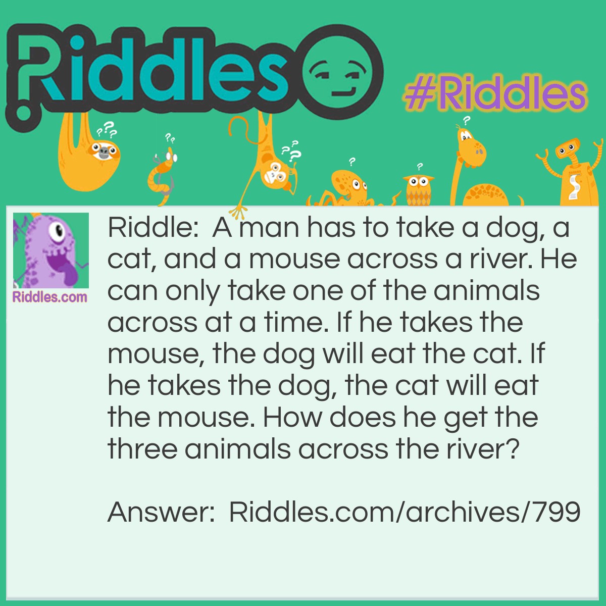 Dog, Cat, And Mouse - Riddles.com