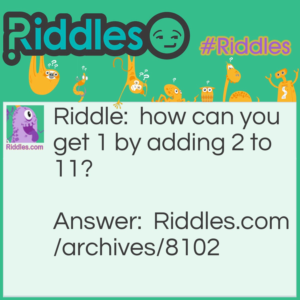 two-plus-eleven-equals-one-riddle-riddles