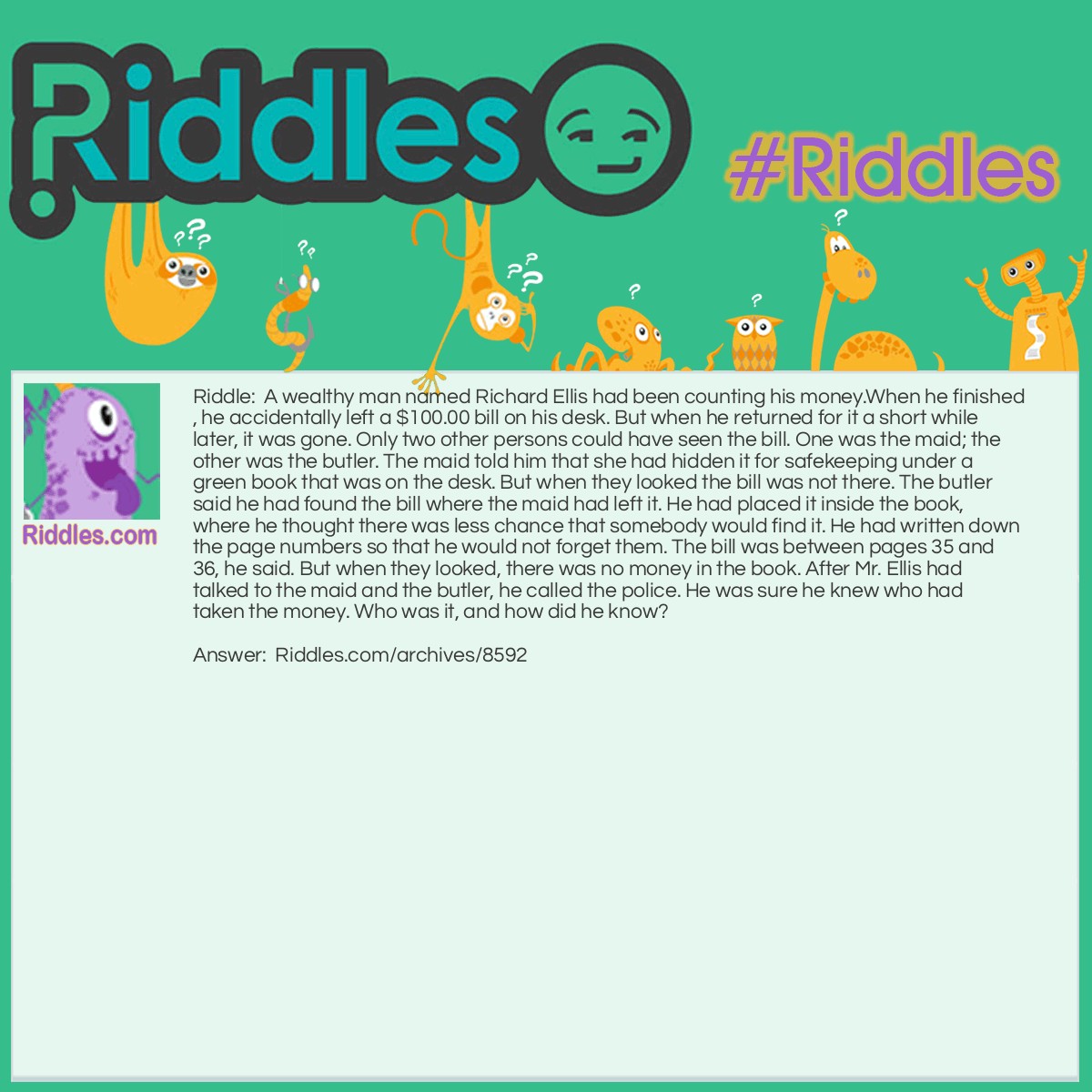 100 Dollar Bill - Riddles.com