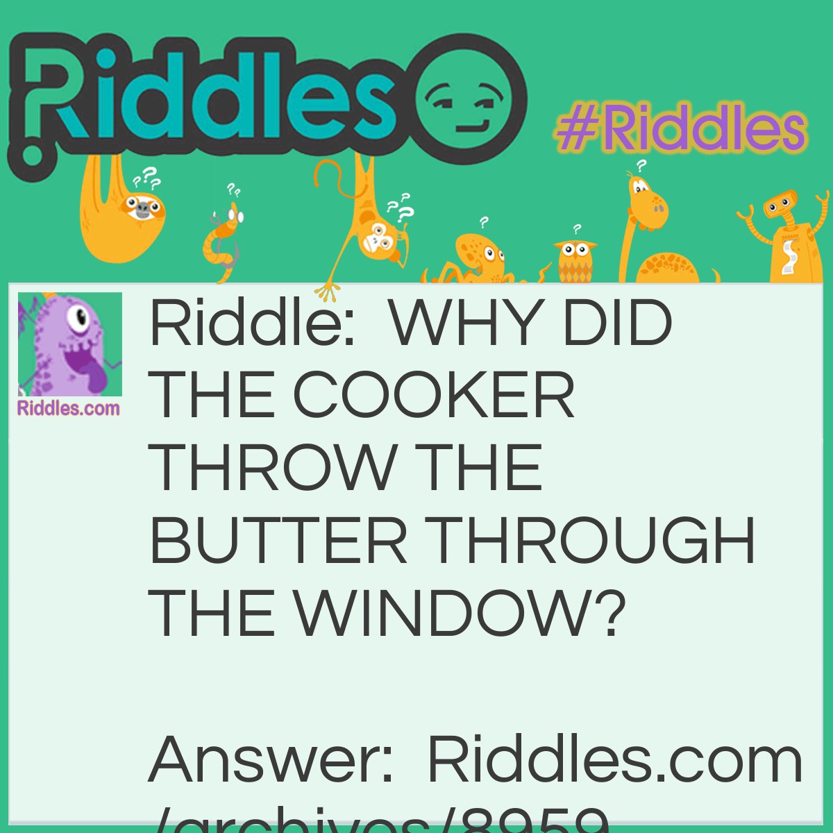 THE COOKER - Riddles.com