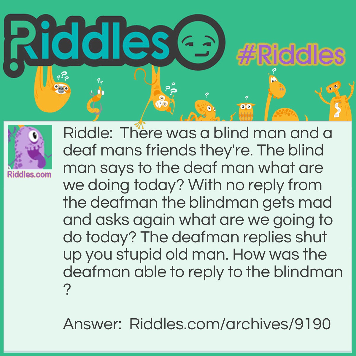 Riddle Me Riddle - Riddles.com