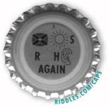 Lucky Beer Bottle Cap #3a series 1 Riddles.com/caps