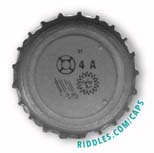 Lucky Beer Bottle Cap #37 series 1 Riddles.com/caps