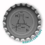 Lucky Beer Bottle Cap #44 series 1 Riddles.com/caps