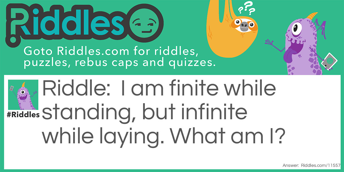 Infinite Possibilities Riddle Meme.