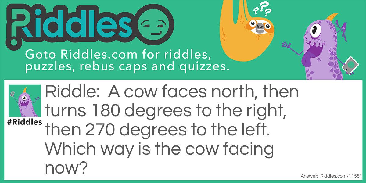 The Cow Riddle Meme.