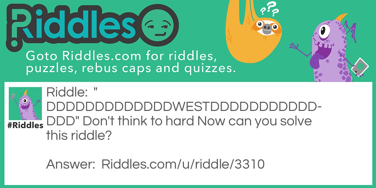 Can use solve this? Riddle Meme.