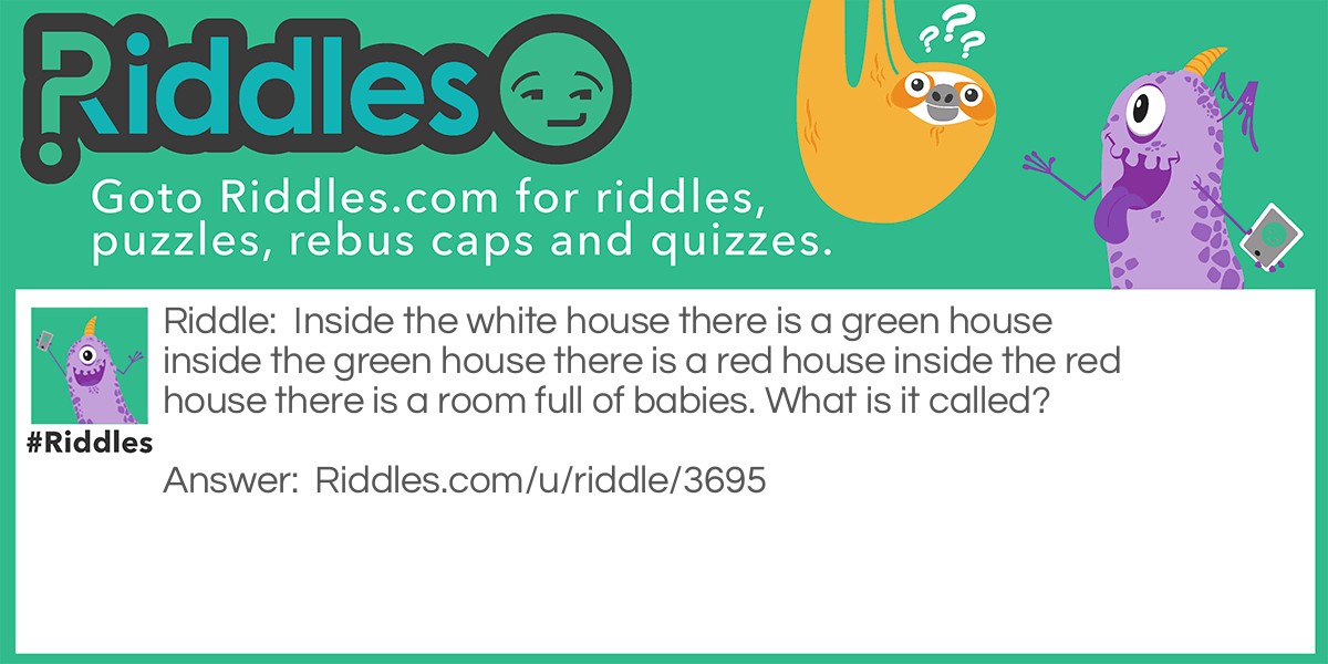 The house riddle Riddle Meme.