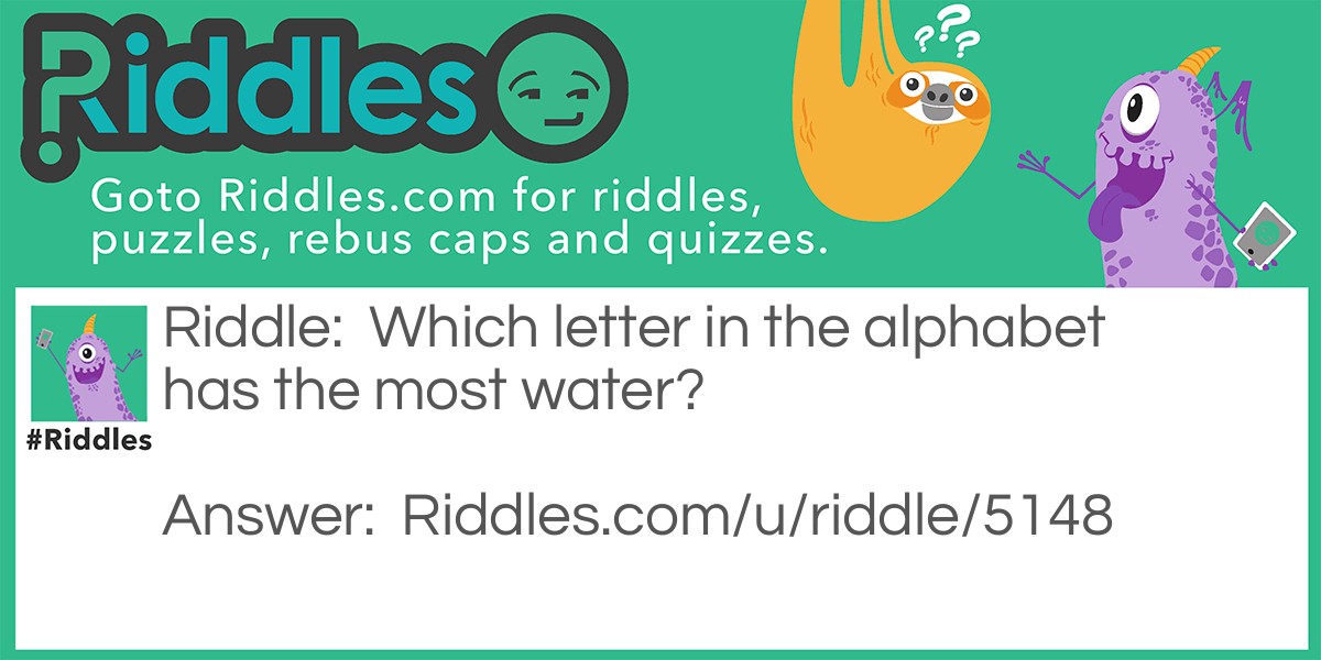 Letter Riddle Meme.