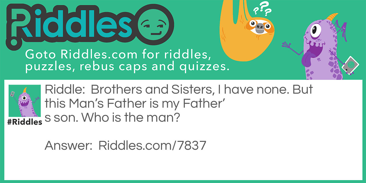 Riddles dude Riddle Meme.