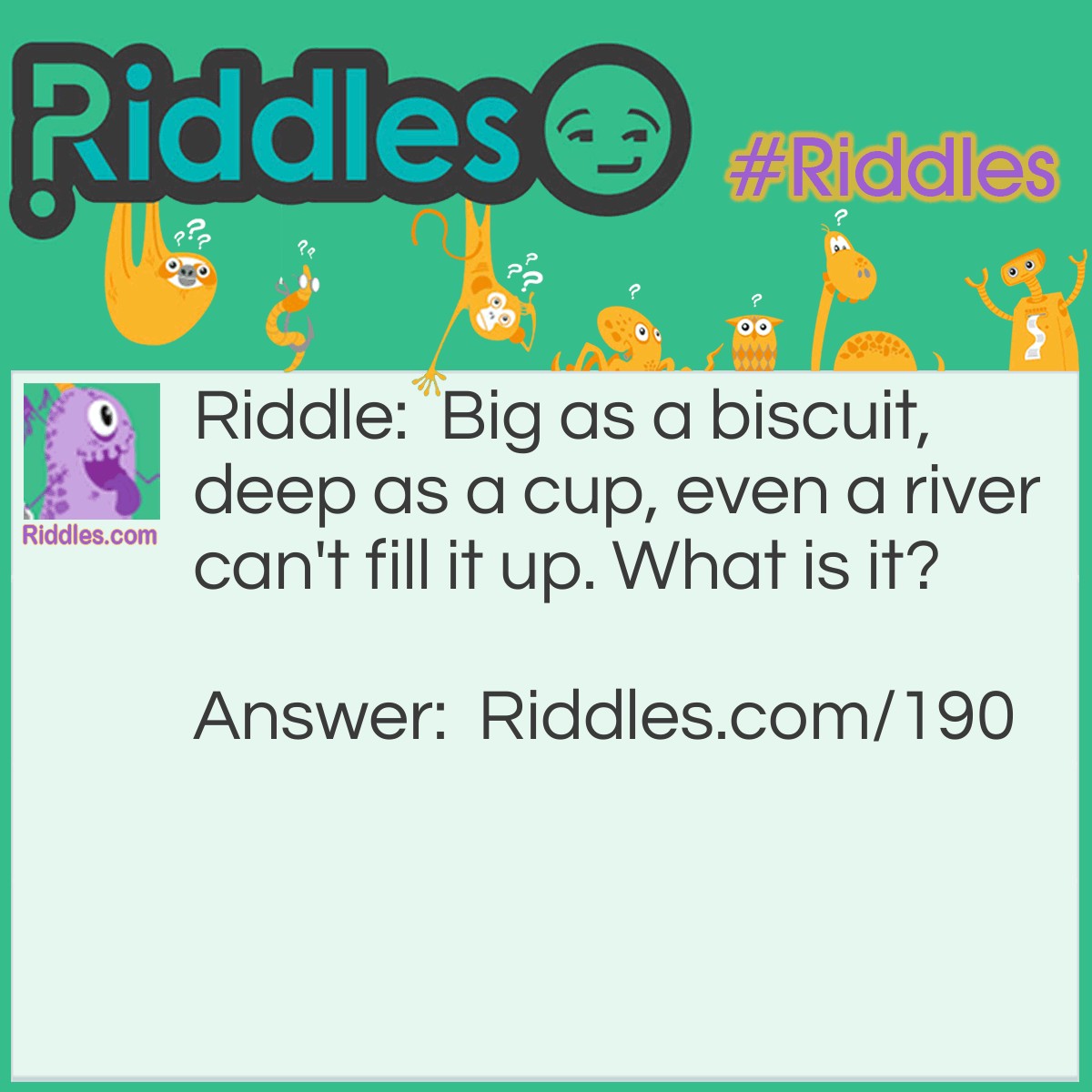 Can't Fill It Up Riddle And Answer 
