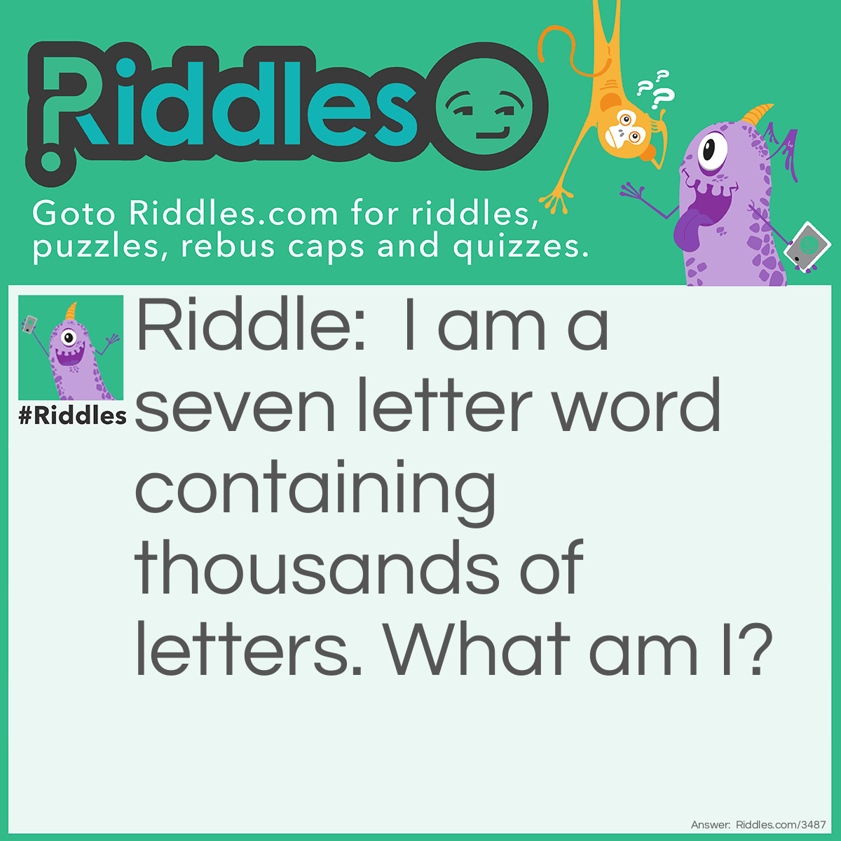 A Word With 7 Letters Riddle And Answer Riddles